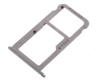 SIM card holder Huawei Nova grey original (service pack)