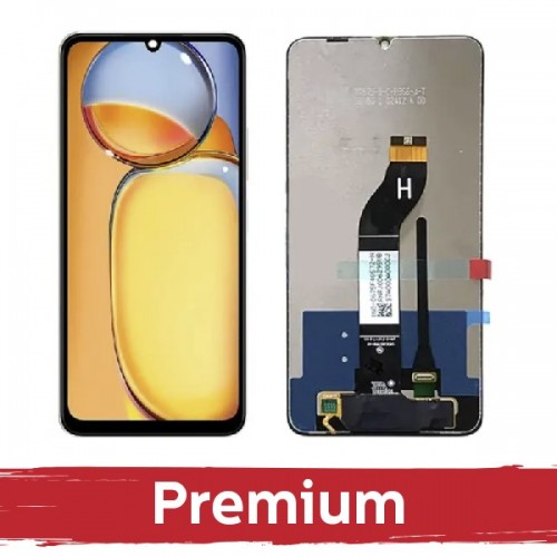 LCD дисплей совместимый с Xiaomi Redmi 13C 4G / Redmi 13C 5G / Poco C65 чёрный OEM