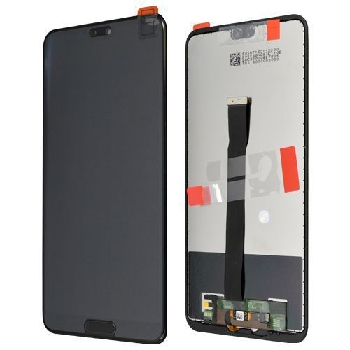 LCD экран Huawei P20 с тачскрином и кнопкой Home чёрный HQ