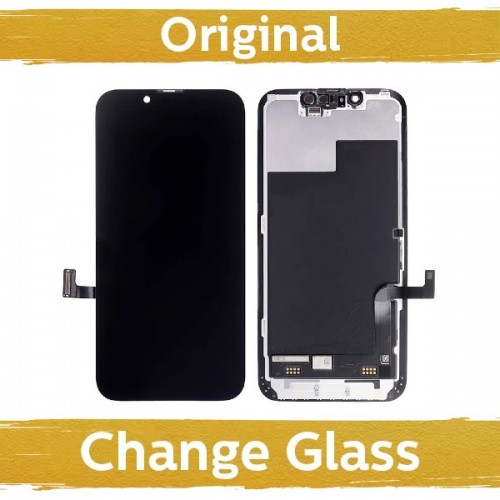 LCD ekranas suderinamas su iPhone 13 Mini juodas (atnaujintas: China)