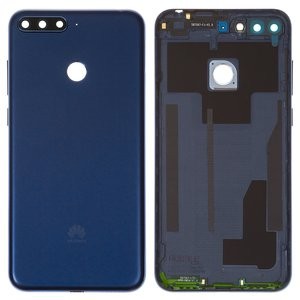 Задняя крышка для Huawei Y6 Prime 2018 синий Оригинал (б/у Grade C)