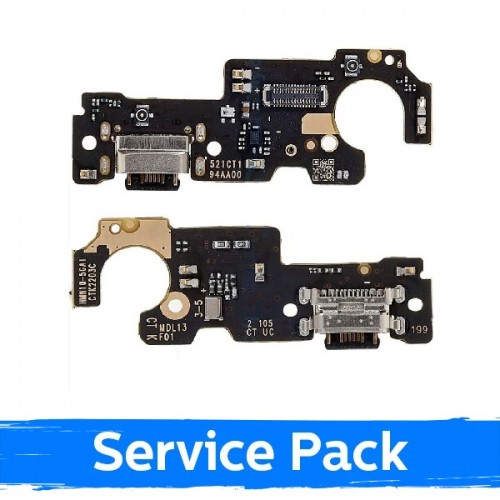 Įkrovimo lizdas suderinamas su Xiaomi Redmi Note 10 5G su flex / Plata (Service Pack)