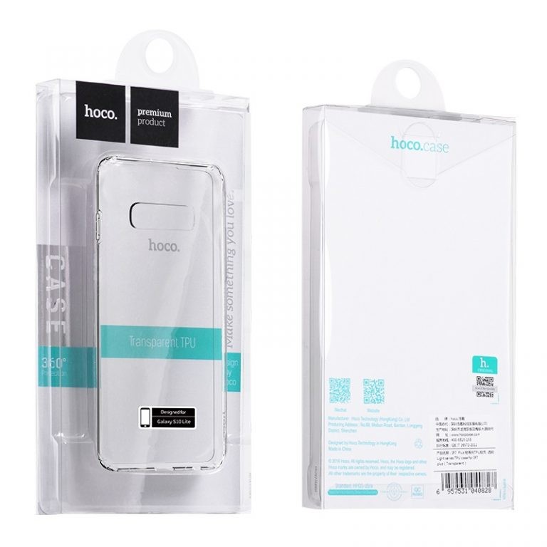 Чехол Hoco Light Series TPU Samsung N970F Note10 прозрачный