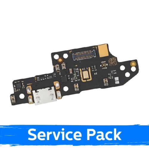 Įkrovimo lizdas suderinamas su Xiaomi Redmi 10A su flex / Plata (Service Pack)