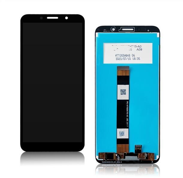 LCD ekranas Huawei Y5p 2020/Honor 9S su lietimo ekranu juodas ORG