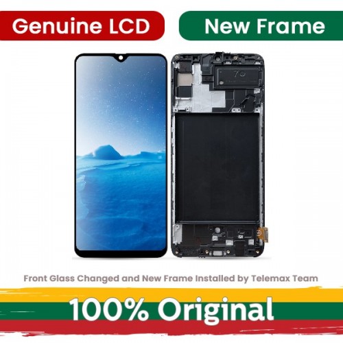 LCD дисплей совместимый с Samsung G780 S20 FE (G781 S20 FE 5G) с рамкой / Cloud Mint / (восстановленный: Telemax)