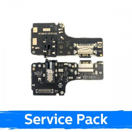 Įkrovimo jungtis, suderinama su Xiaomi Redmi Note 10 4G / Redmi Note 10S / Poco M5s, su plokštele / Plata (Service Pack)
