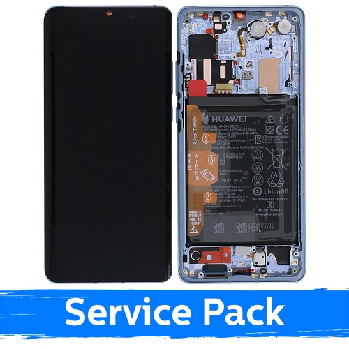 LCD Display Compatible With Huawei P30 Pro With Frame / Breathing Crystal / (Service Pack)