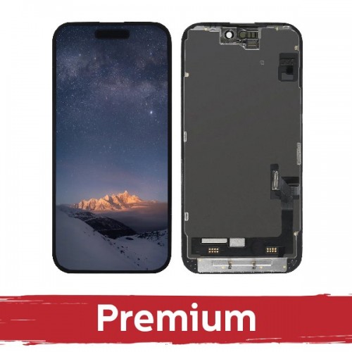 LCD дисплей совместим с iPhone 15 Pro Max чёрный (INCELL / Premium)