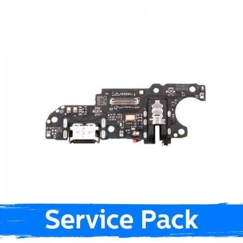 Charging Port Compatible With Huawei Honor X8 5G with Flex / Plata (Service Pack)