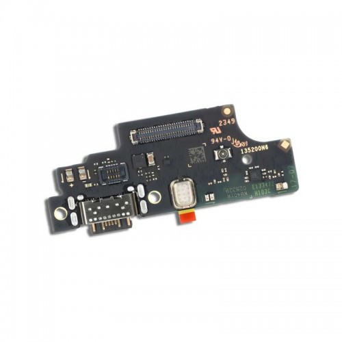 Charging Port Compatible With Xiaomi Poco M6 Pro 4G (5G) with Flex / Plata OEM