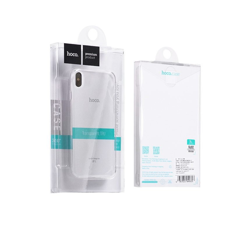 Dėklas Hoco Light series TPU iPhone XS Max skaidrus