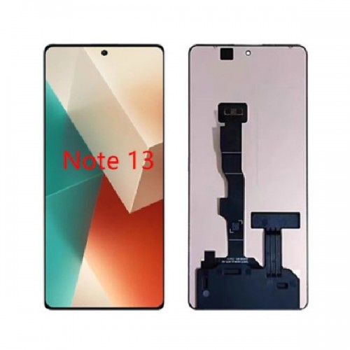 LCD ekranas skirtas Xiaomi Redmi Note 13 4G / Note 14 5G / Poco M7 Pro 5G juodas HQ