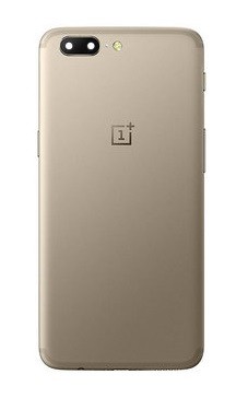Galinis dangtelis OnePlus 5 auksinis originalus (naudotas Grade B)