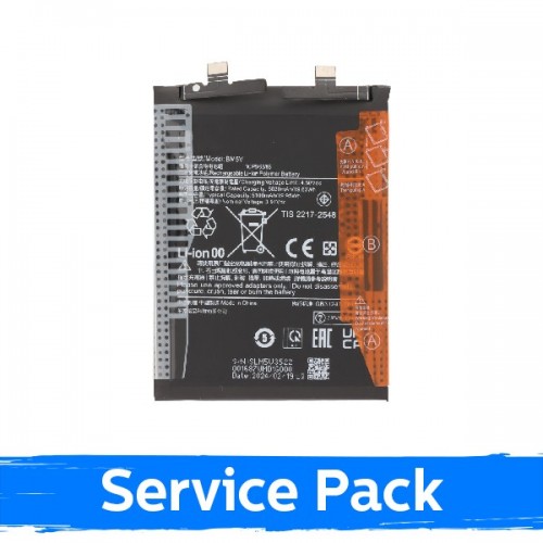 Baterija suderinama su Xiaomi Poco X6 5G / Redmi Note 13 Pro 5G BM5V (Service Pack)
