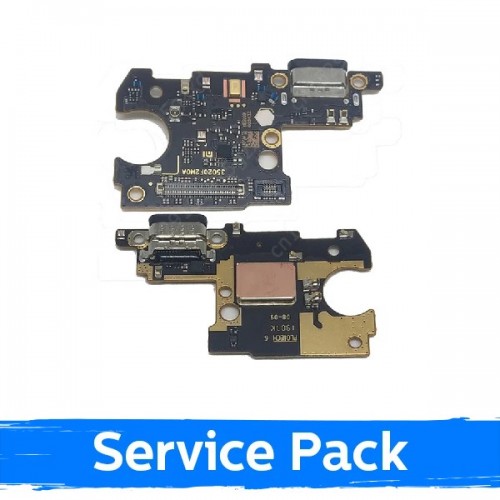 Įkrovimo jungtis skirta Xiaomi Mi 9 SE su flex kabeliu / Plata (Service Pack)