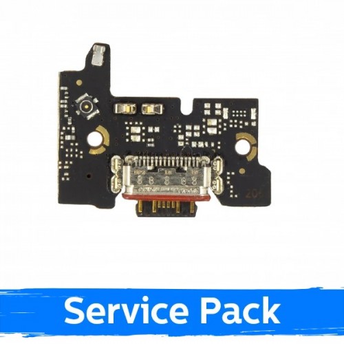 Įkrovimo jungtis skirta Xiaomi Poco F4 5G su flex kabeliu / Plata (Service Pack)