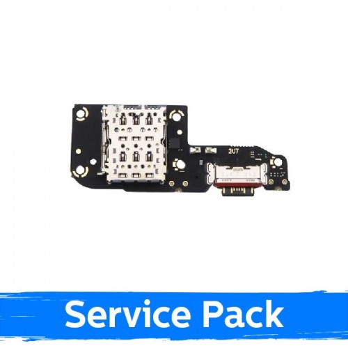 Разъём зарядки для Xiaomi Poco F5 5G с шлейфом / Plata (Service Pack)