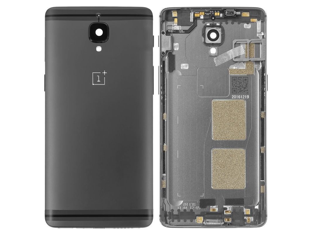 Back cover for OnePlus 3/3T Black original (used Grade B)