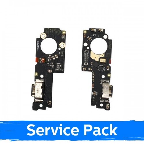 Разъём зарядки для Xiaomi Redmi 10 5G с шлейфом / Plata (Service Pack)