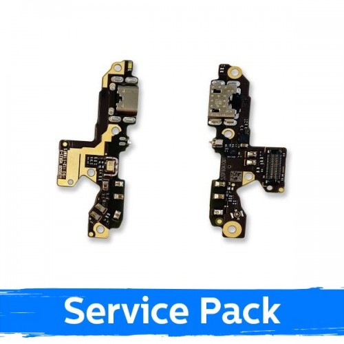 Разъём зарядки для Xiaomi Redmi 7 с шлейфом / Plata (Service Pack)