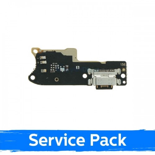 Įkrovimo jungtis skirta Xiaomi Redmi 9T / Poco M3 su flex kabeliu / Plata (Service Pack)