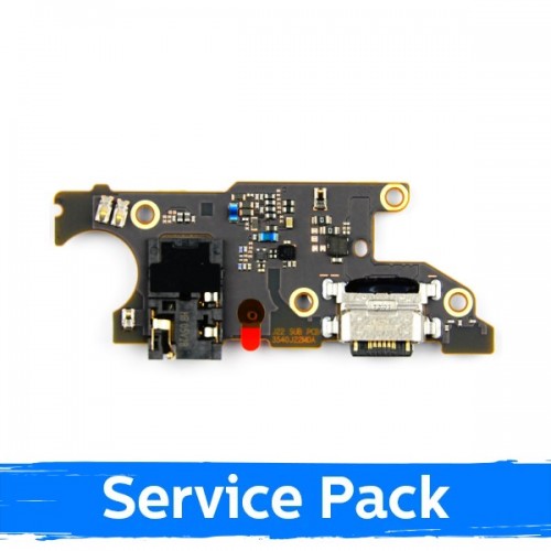 Разъём зарядки для Xiaomi Redmi Note 9T с шлейфом / Plata (Service Pack)