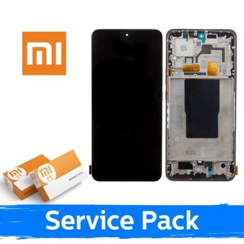 LCD ekranas skirtas Xiaomi 13 Lite su rėmeliu / Lite Pink / (Service Pack)