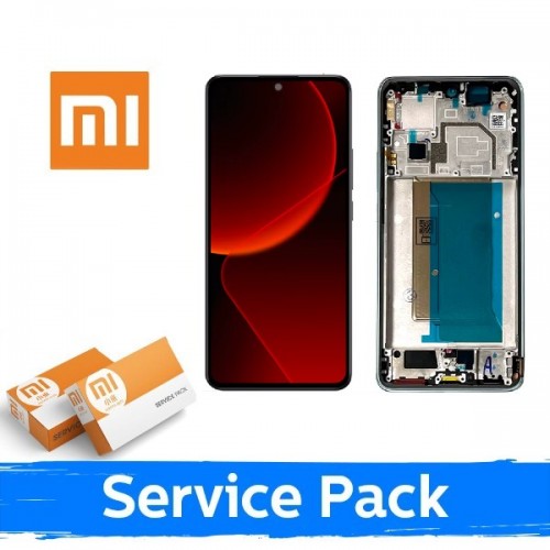 LCD-дисплей для Xiaomi 13T (13T Pro) с рамкой / Meadow Green / (Service Pack)
