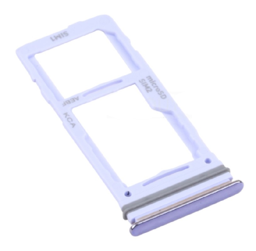SIM kortelės laikiklis Samsung A525/A526/A528/A725/A726 A52 4G/A52 5G/A52S 5G/A72 4G/A72 5G violetinis originalus (service pack)