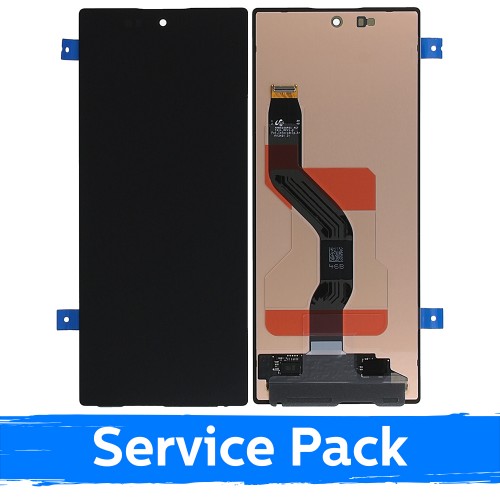 LCD дисплей совместимый с Samsung F956 Z Fold6 (внешний) чёрный (Service Pack)