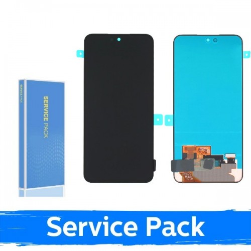 LCD Display Compatible With Samsung S721 S24 FE Black (Service Pack) (NF Version)