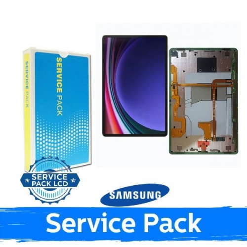 LCD ekranas suderinamas su Samsung X710 / X716 Tab S9 juodas (Service Pack)