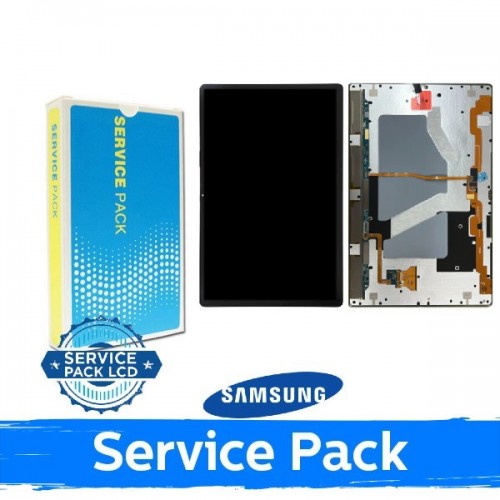 LCD ekranas skirtas Samsung X910 / X916 Tab S9 Ultra juodas (Service Pack)