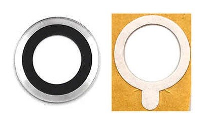 Xiaomi Mi 11 kamerų objektyvas sidabrinis juodas (tik viršutinis objektyvas) ORG