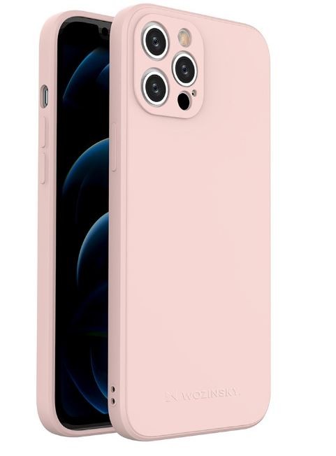 Силиконовый чехол Wozinsky Color Case для iPhone 11 Pro розовый