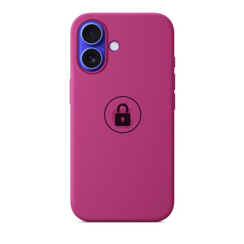 Silicone Case v2 dėklas, skirtas iPhone 16, Fuchsia