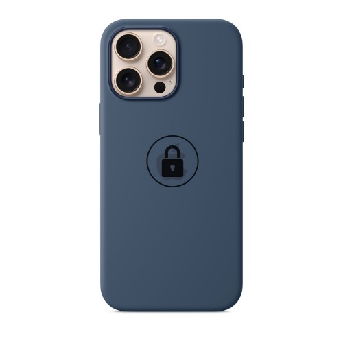 Silicone Case v2 dėklas, skirtas iPhone 16 Pro, Denim