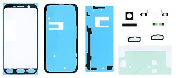 Lipdukų rinkinys galiniam dangteliui Samsung A520 A5 2017 originalus (techninės priežiūros paketas)