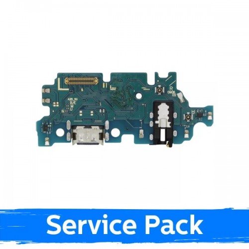 Įkrovimo jungtis skirta Samsung A256 A25 5G su flex / Plata (Service Pack)
