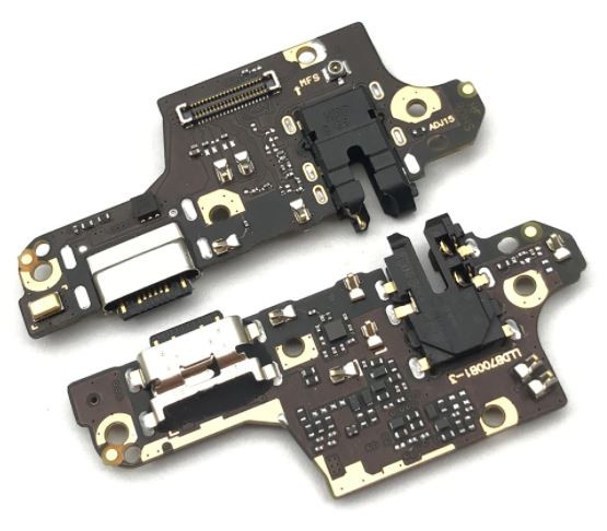 Шлейф Xiaomi Poco X3 X3 NFC X3 Pro с разъёмом зарядки и микрофоном Оригинал (сервисная упаковка)