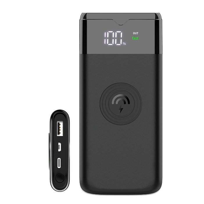 Power Bank Dudao K13Pro 10000mAh with wireless charging (PD+QC3.0 10W) black