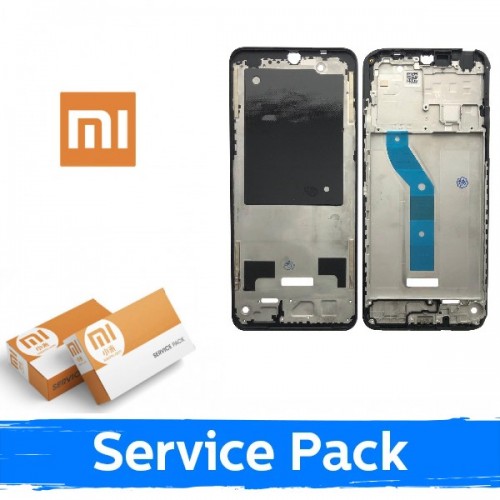 LCD ekranas skirtas Xiaomi Redmi 14C 4G / Poco C75 juodas su rėmeliu (Service Pack)