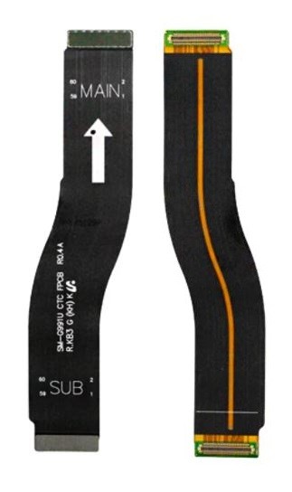 Flex Samsung G991 S21 pagrindinės plokštės laidas (SUB CTC) originalus (aptarnavimo pakuotė)