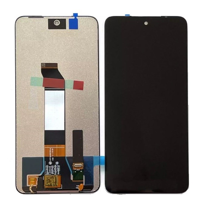 LCD ekranas Xiaomi Redmi Note 10 5G/Redmi Note 10T 5G/Poco M3 Pro 4G/Poco M3 Pro 5G su jutikliniu ekranu juodas ORG