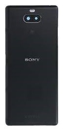 Задняя крышка для Sony Xperia 10 чёрная Оригинал (б/у Grade B)