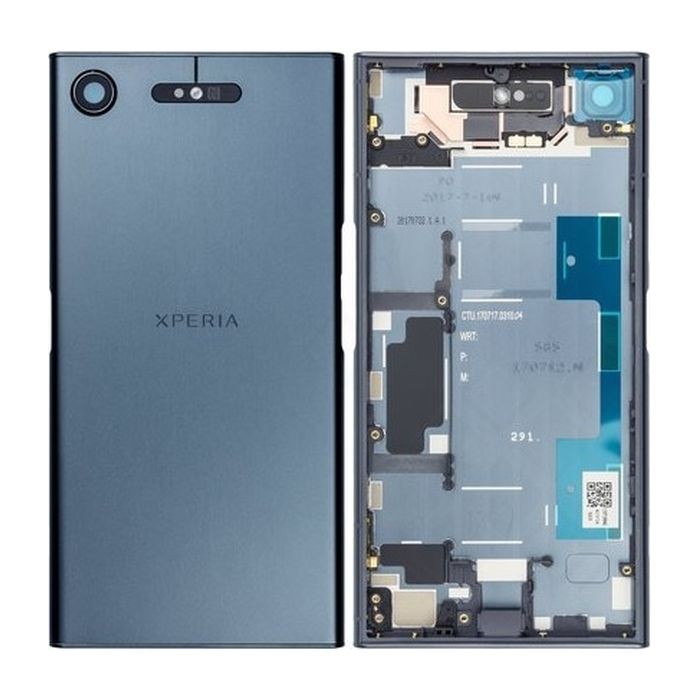 Back cover for Sony G8341 Xperia XZ1 blue original (used Grade C)