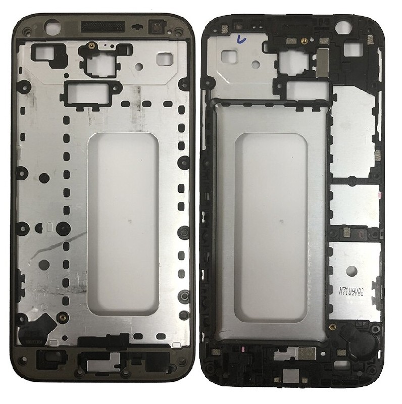 Средняя рамка Samsung J330 J3 2017 чёрный Оригинал (б/у Grade B)