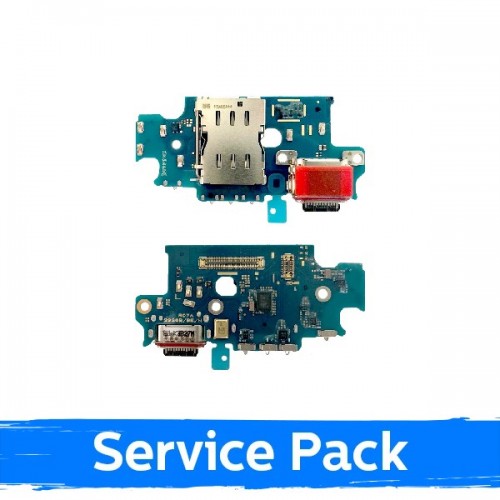 Разъём зарядки для Samsung S926 S24 Plus с шлейфом / Plata (Service Pack)
