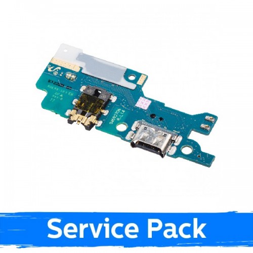 Разъём зарядки для Samsung M215 M21 / M307 M30S / M315 M31 с шлейфом / Plata (Service Pack)